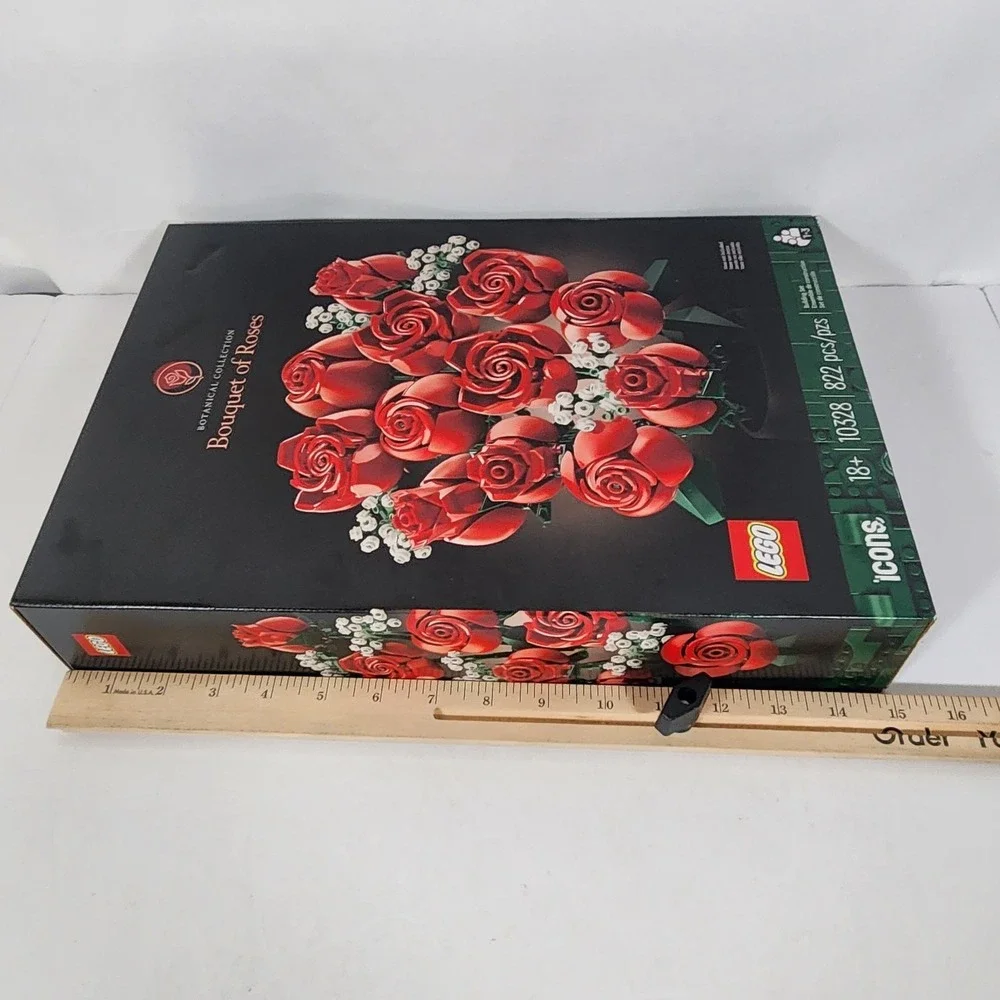 LEGO Icons Botanical Collection Bouquet of Roses 10328 New Sealed 822 PCS
